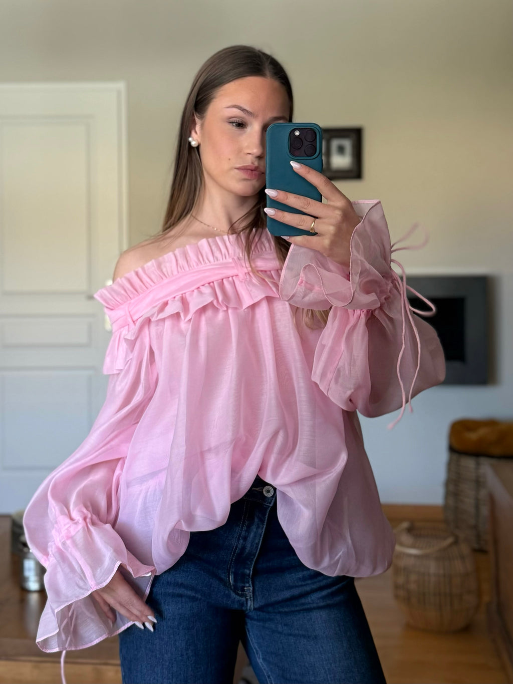 Blouse Daisy rose