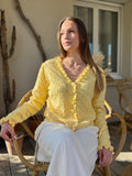 Gilet Valentine jaune