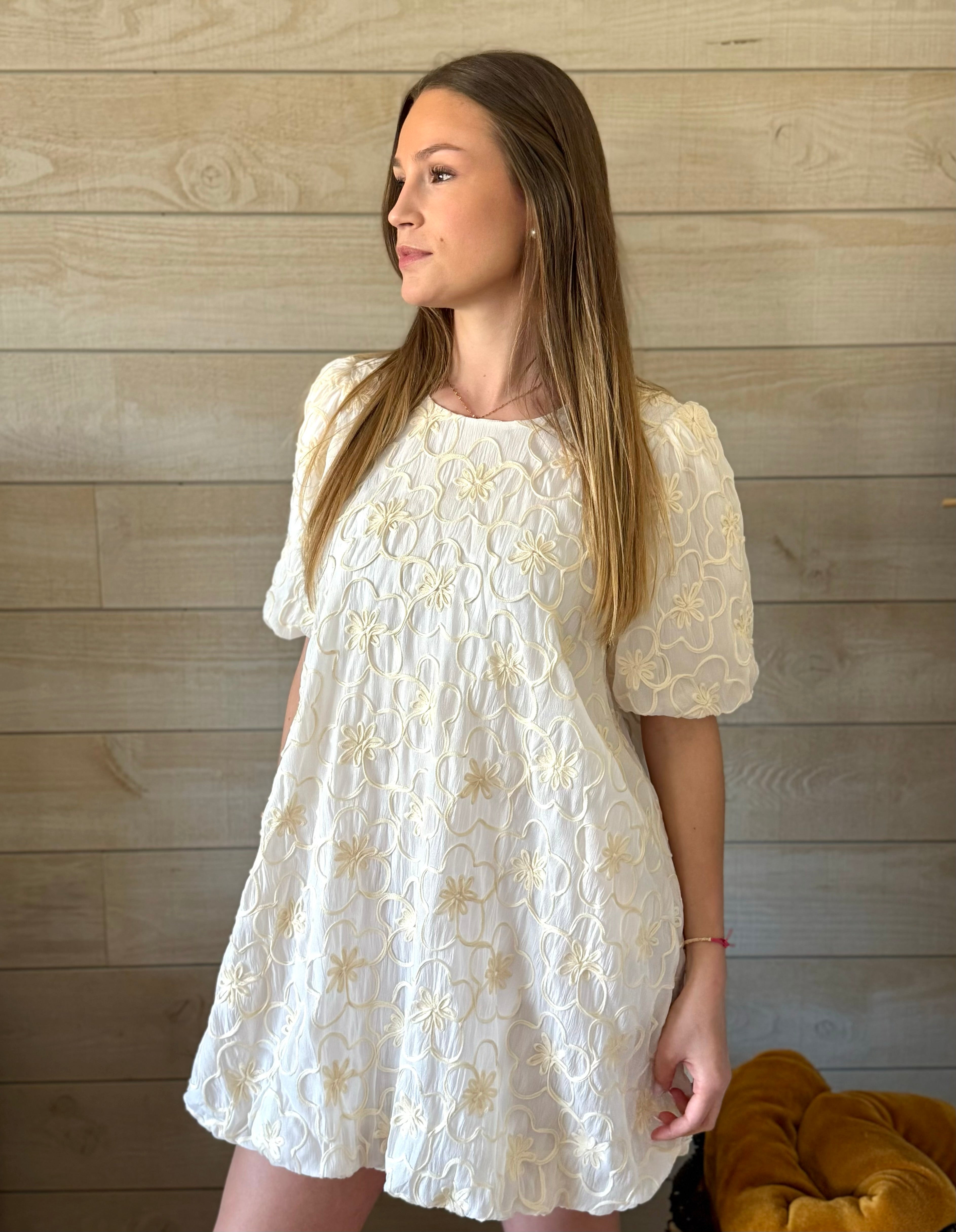 Robe Léa beige