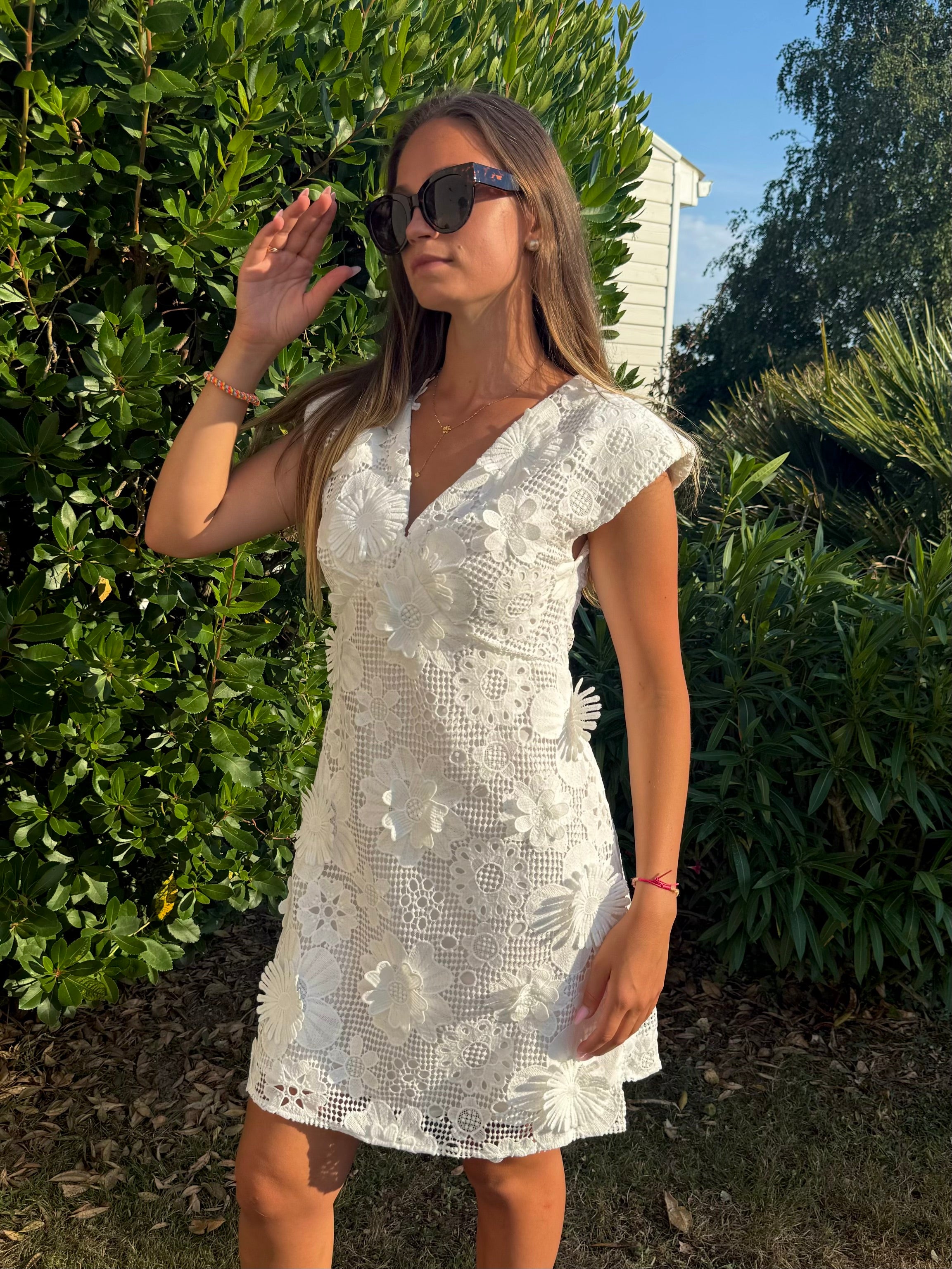 Robe Loane blanche