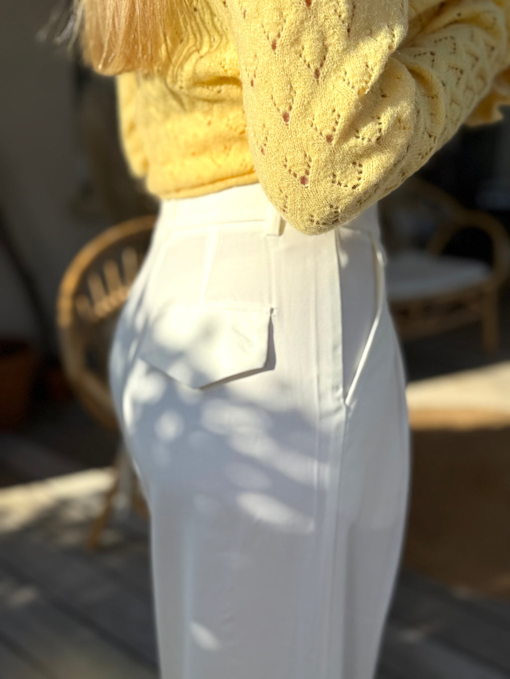 Pantalon Dalila blanc