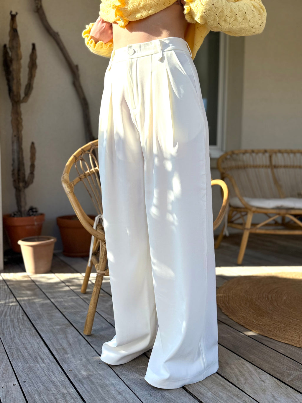 Pantalon Dalila blanc