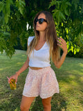 Short Ibiza rose