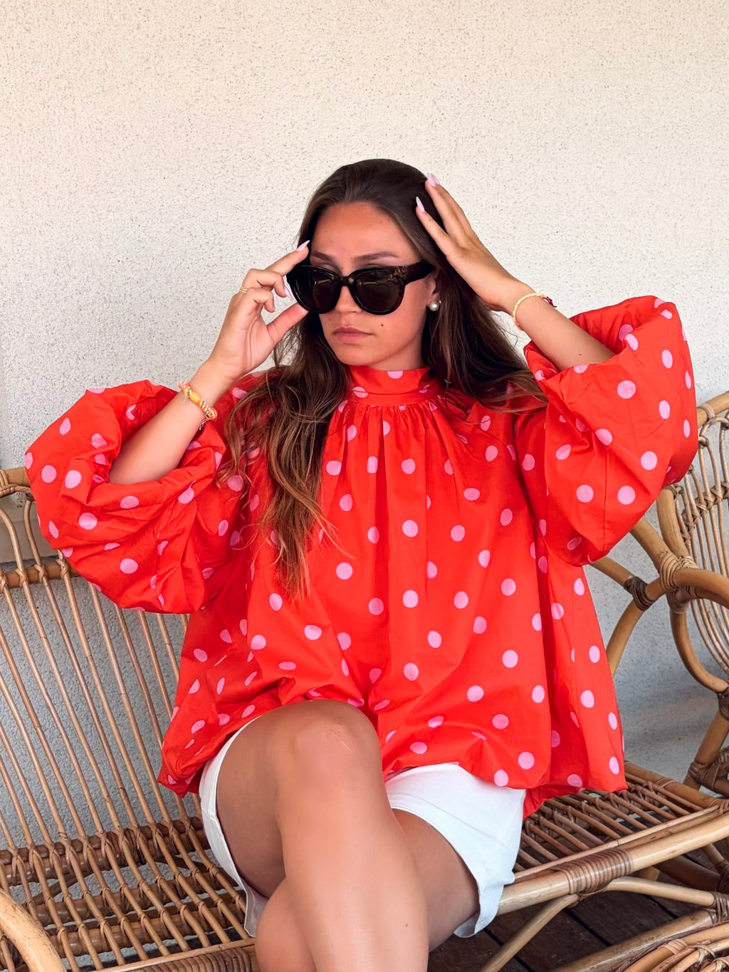 Blouse Mia à pois