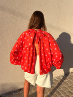 Blouse Mia à pois