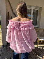 Blouse Daisy rose