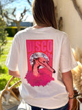 Tee-shirt Romane à motif blanc