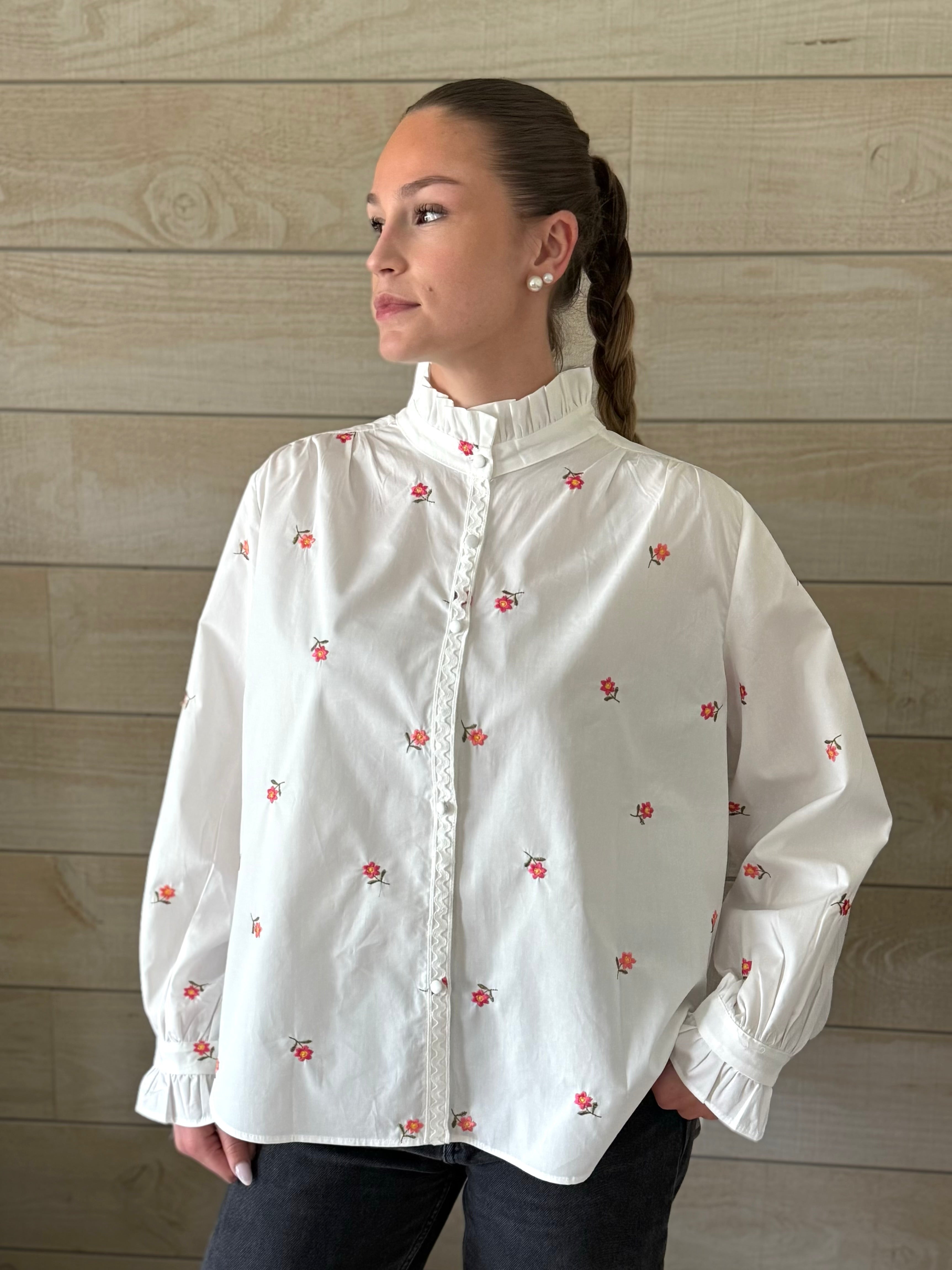 Chemise Sarah blanche