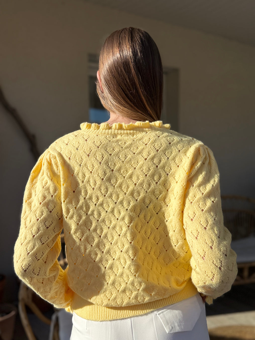Gilet Valentine jaune