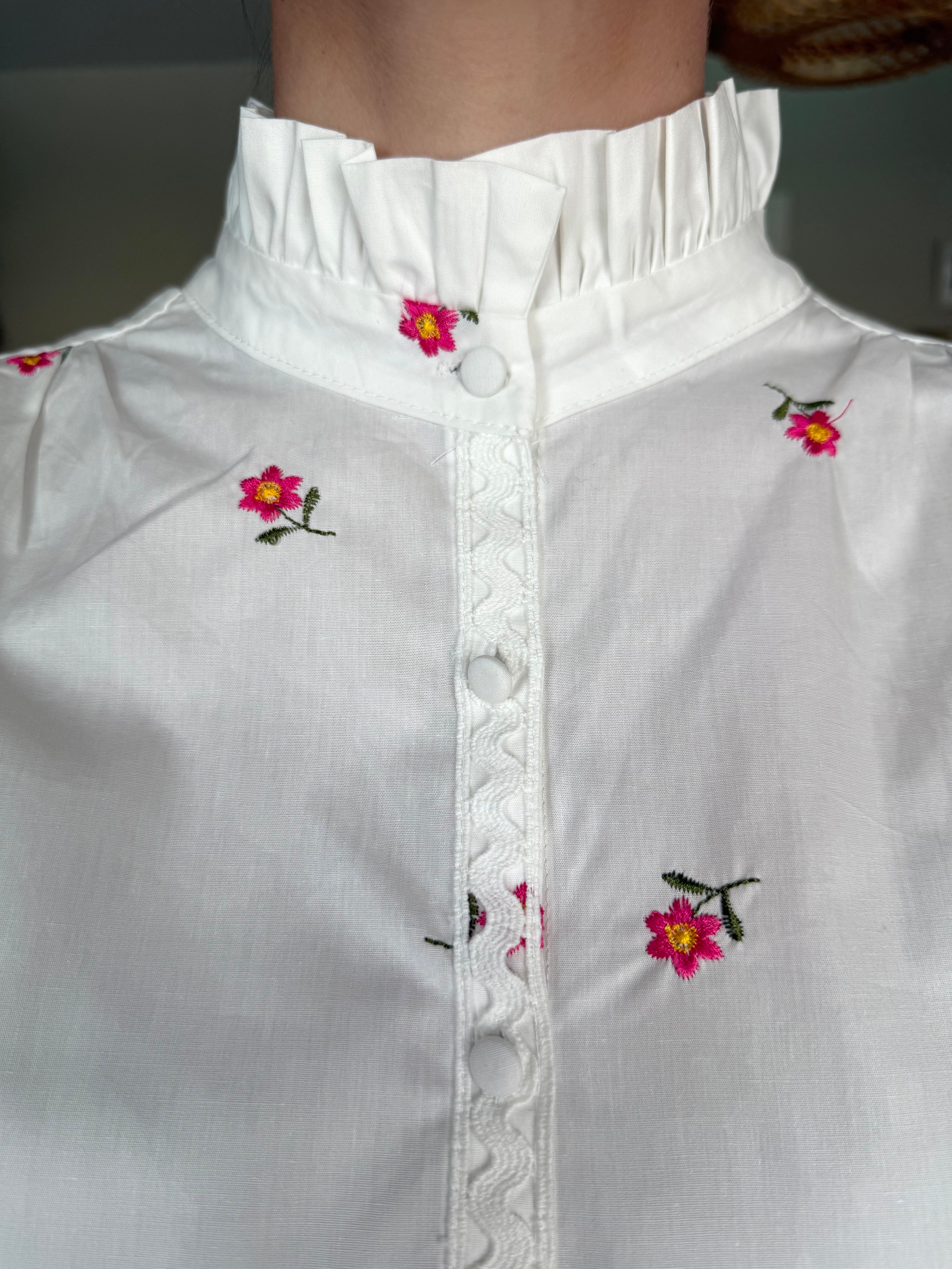 Chemise Sarah blanche