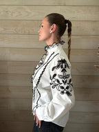 Chemise Andrina noir et blanche