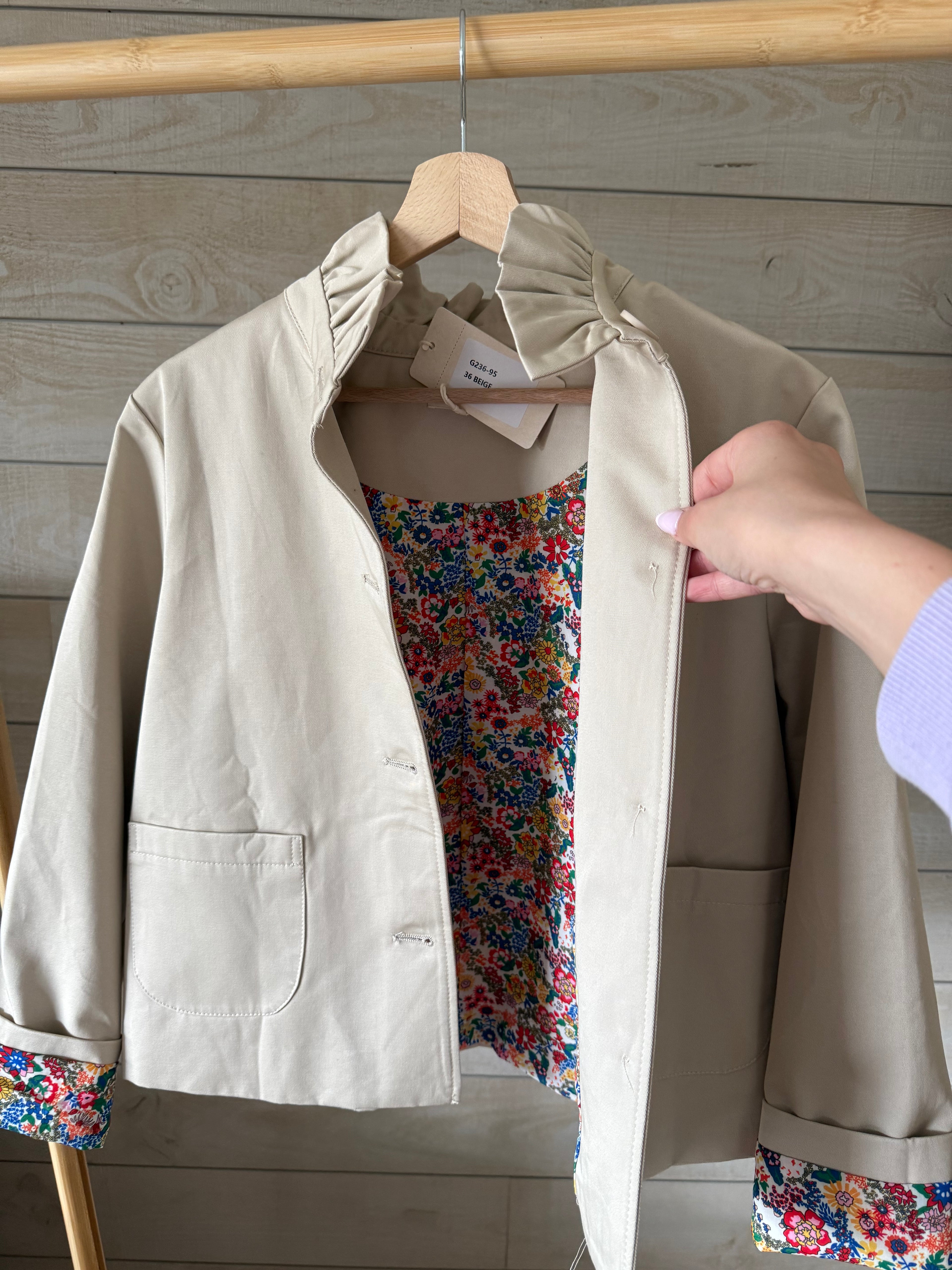 Veste Ethel beige