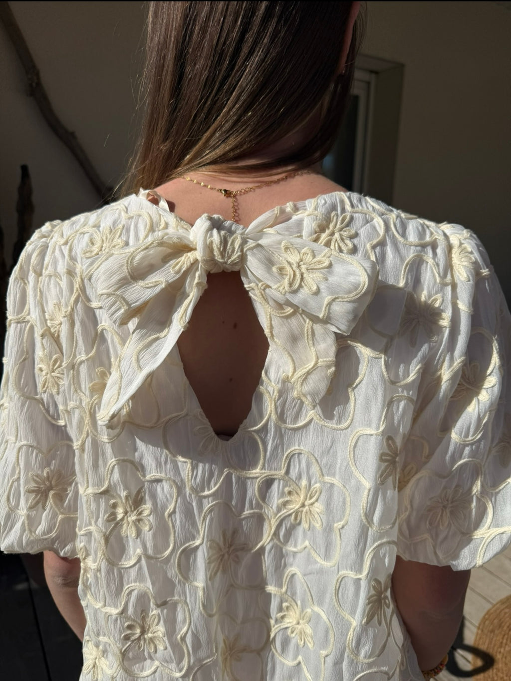 Robe Léa beige