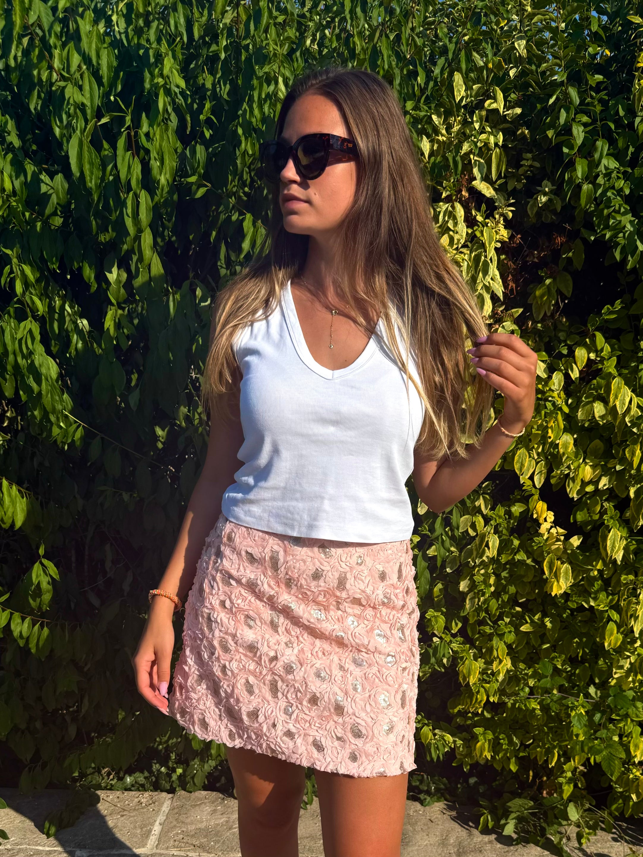 Jupe Rosa rose